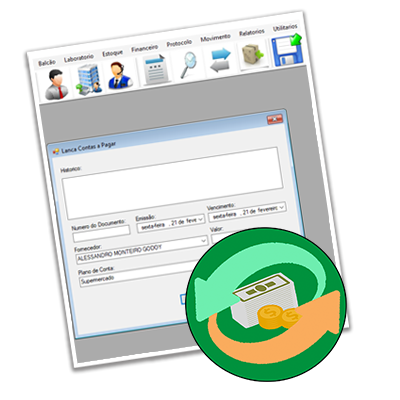 Imagem referente ao Produto Contas a Pagar e Receber